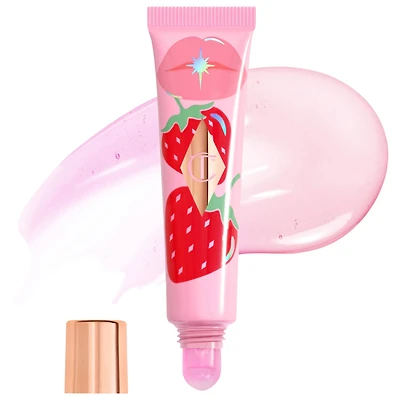 Charlotte Tilbury Unreal Lips Healthy Glow Nectar Nourishing Lip Oil with Hyaluronic Acid and Vitamin E Juicylicious 0.47 oz/14 mL