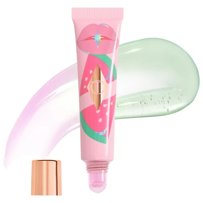 Charlotte Tilbury Unreal Lips Healthy Glow Nectar Lip Oil with Hyaluronic Acid and Vitamin E Juicylicious 0.47 oz/14 mL