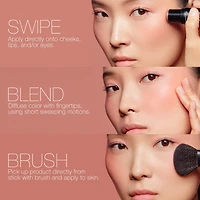 The Multiple Soft Blur Blush Stick for Cheeks, Eyes and Lips