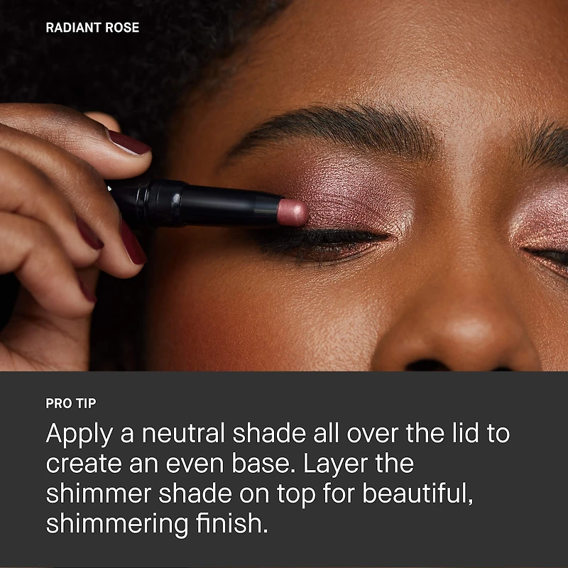Dual-Ended Long-Wear Waterproof Cream Eyeshadow Stick