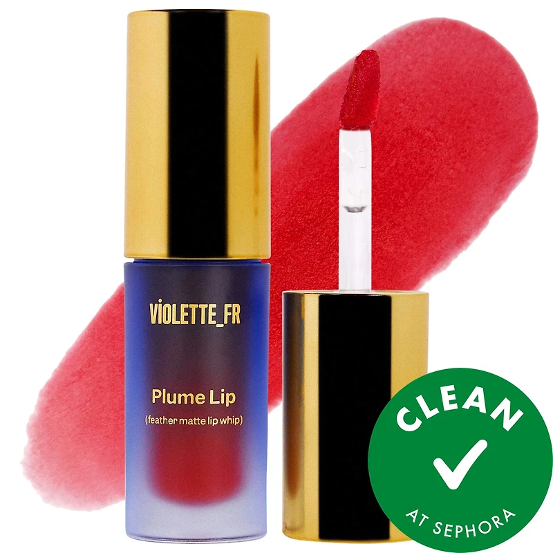 VIOLETTE_FR PLUME Lip Moisturizing Feather Matte Whip 0.12 oz/3.3 g