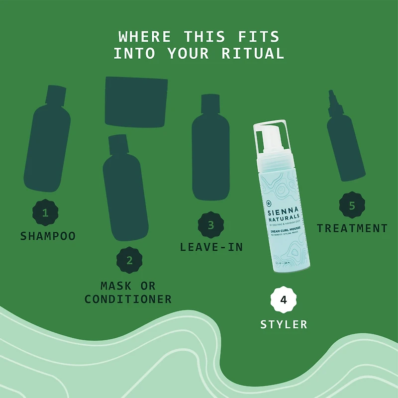 Curl-Enhancing Dream Curl Hair Mousse