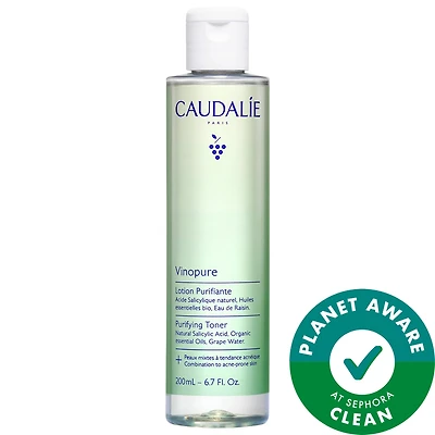 Caudalie Vinopure Natural Salicylic Acid Pore Minimizing Toner 6.7 oz/200 mL