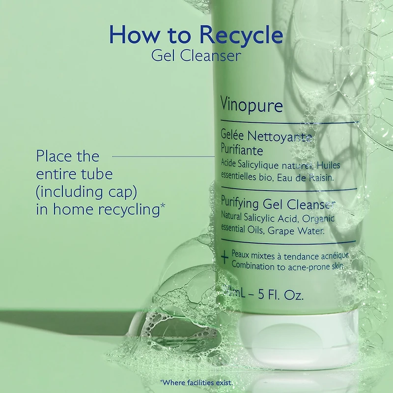 Vinopure Pore Purifying Gel Cleanser