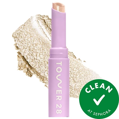 Tower 28 Beauty GoGo Cooling Shimmer 8H Eyeshadow Stick 0.09 oz/2.8 g