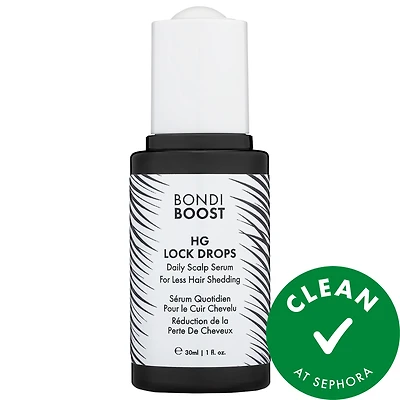 BondiBoost HG Lock Drops Daily Hair Serum With Rosemary for Thinning Hair 1 oz/30 ml