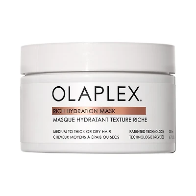 Olaplex Rich Moisture Hydration and Anti-Frizz Hair Mask for Dry or Medium to Thick Hair 6.7 oz/200 mL