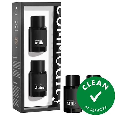 Commodity Mini Juice & Milk Expressive Eau de Parfum Fragrance Duo Set