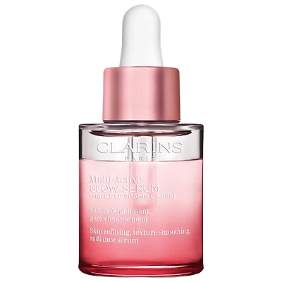 Clarins Multi-Active Brightening Glow Serum with Vitamin C + AHA 1 fl oz/30 mL