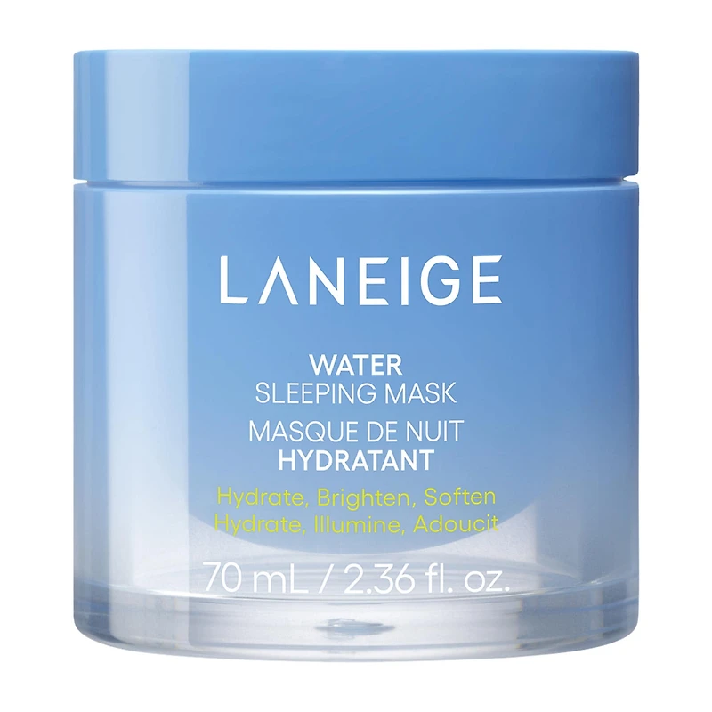 LANEIGE Water Sleeping Mask for Moisture Barrier Support with Niacinamide & Squalane 2.36 fl. oz./70 mL