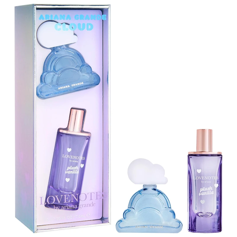 Ariana Grande Cloud & LOVENOTES Plush Vanilla Perfume Set