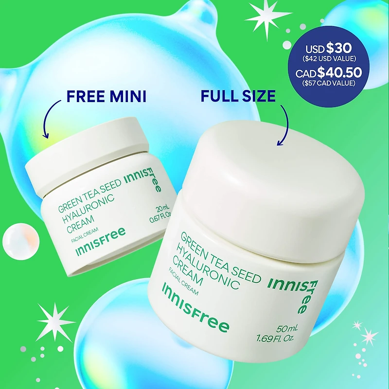 Green Tea Seed Hyaluronic Acid Hydrating Cream