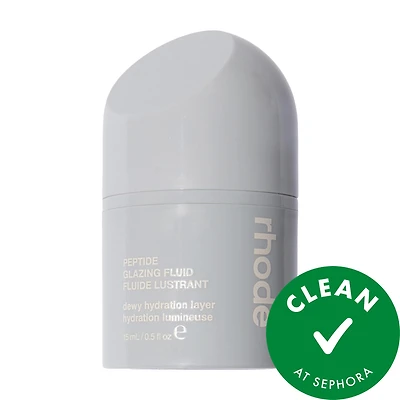 rhode Mini Peptide Glazing Fluid Dewy Gel Serum 0.5oz/15ml