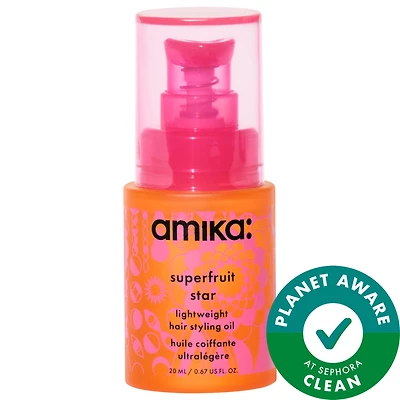 amika Mini Superfruit Star Lightweight Hair Styling Oil 0.67 oz / 20 mL