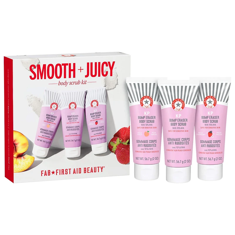 Exfoliant pour le corps KP Bump Eraser avec 10 % d’AHA cibler la kératose pilaire