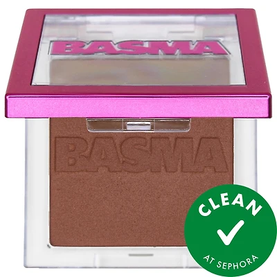 BASMA The Soft Matte Talc-Free Blurring Powder Bronzer 0.15 oz/4.2 ml