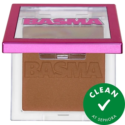 BASMA The Soft Matte Talc-Free Blurring Powder Bronzer 0.15 oz/4.2 ml