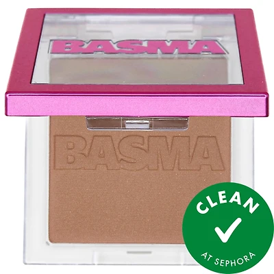 BASMA The Soft Matte Talc-Free Blurring Powder Bronzer 0.15 oz/4.2 ml