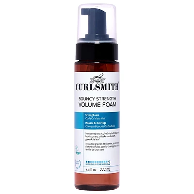 Curlsmith Bouncy Strength Curly Volume Foam 7.5 oz/222 mL