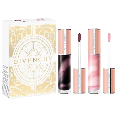 Givenchy Limited Edition Rose Perfecto Tinted Liquid Balm Duo Set 2 x .2oz/2 x 6ml
