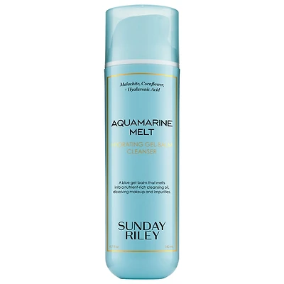 Sunday Riley Aquamarine Melt Hydrating Gel-Balm Cleanser 4.7 oz/140 ml