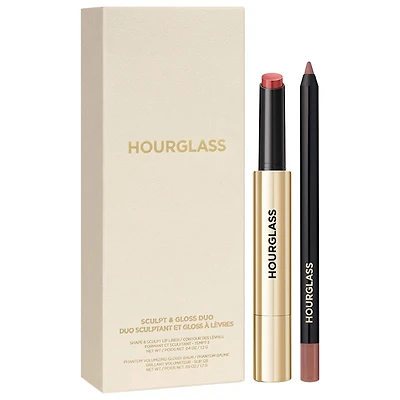 Hourglass Sculpt & Gloss Lip Set 0.09 oz/2.7 g