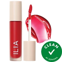 ILIA Overglaze Hydrating Lip Gloss for 24-Hour Moisture 0.16 fl oz/5 ml