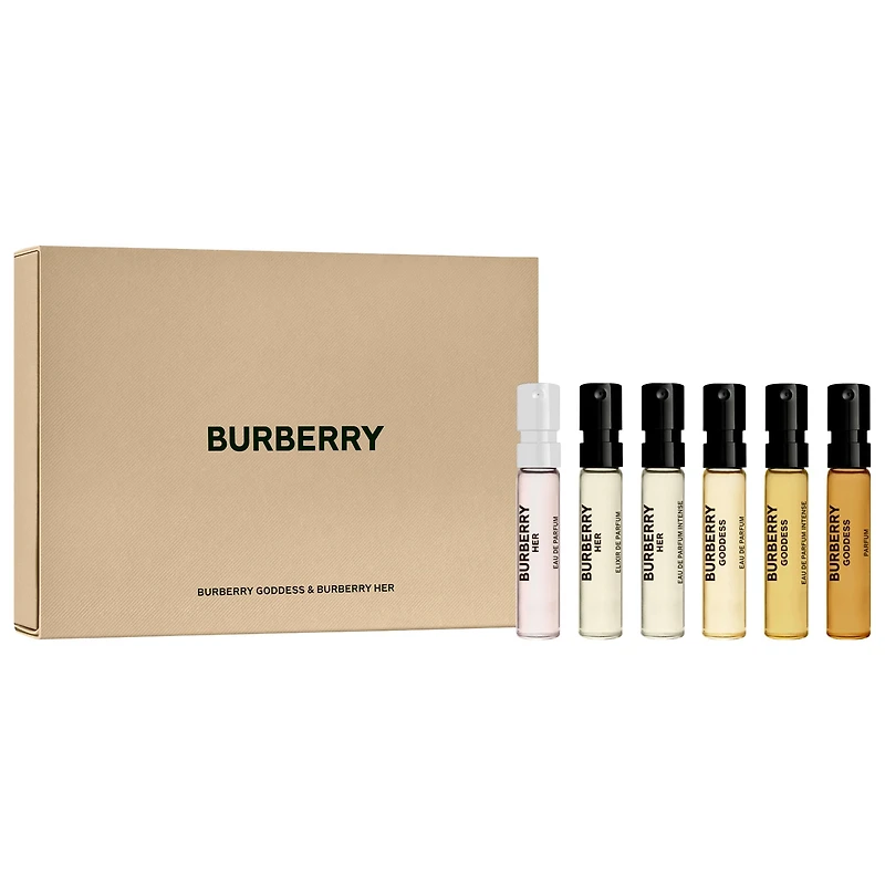 BURBERRY 6 VOC COFFRET - GODDESS(3) + HER (3)