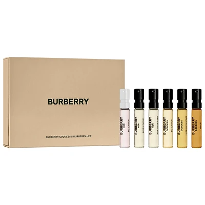 BURBERRY 6 VOC COFFRET - GODDESS(3) + HER (3)
