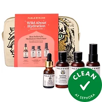 Fable & Mane Wild about Hydration Minis Gift Set for Thick & Damaged Hair