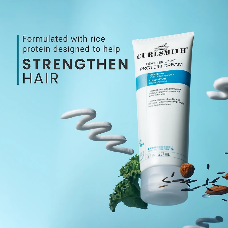 Feather-Light Protein Curl Cream