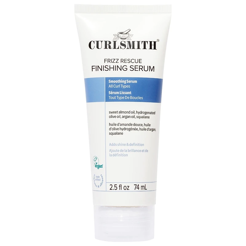 Curlsmith Frizz Rescue Shine and Define Curl Finishing Serum 2.5 oz/74 mL
