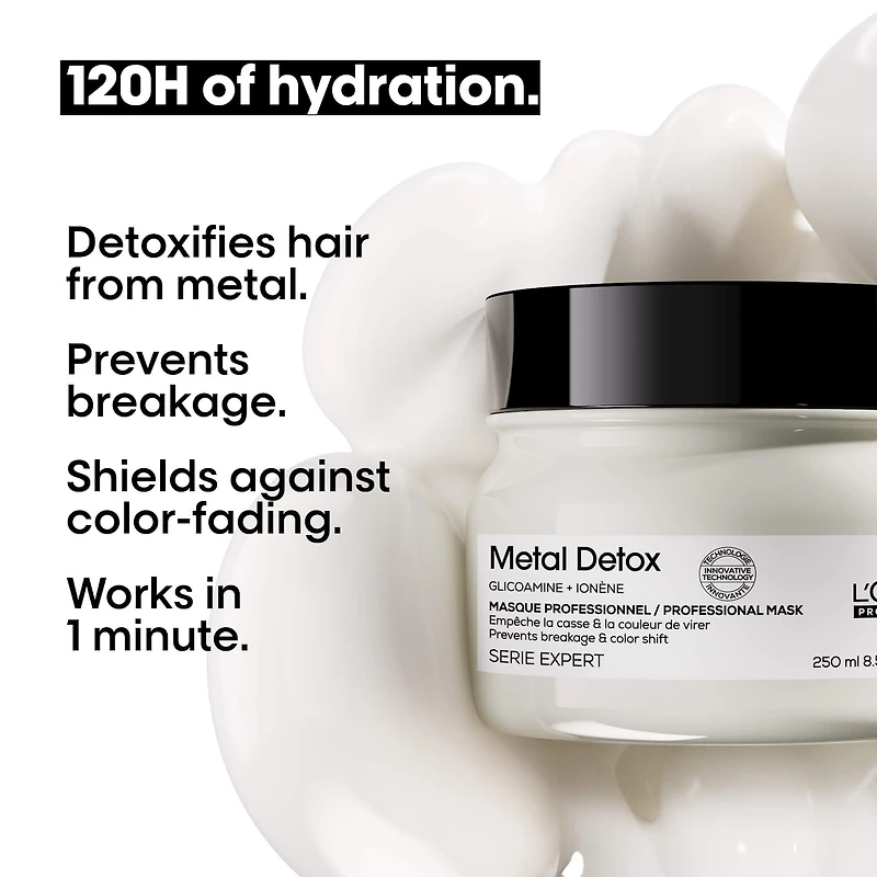 Metal Detox Repair Hair Mask for Dry, Damaged
