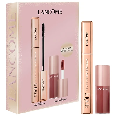 Lancôme Lash Idôle Flutter Extension Mascara & Lip Idôle Juicytreat Oil-In-Gloss Holiday Set