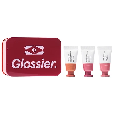 Glossier Mini Cloud Paint Blush Trio 0.13 oz x 3/4 mL x 3