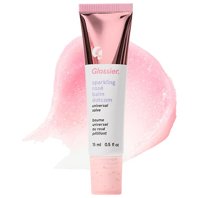 Glossier Balm Dotcom Lip Balm and Skin Salve - Sparkling Rose Sparkling Rosé 0.5 oz/15 mL