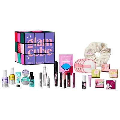 Benefit Cosmetics Glam Cube 24-day beauty advent calendar
