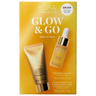 KORA Organics Glow & Go Starter Set