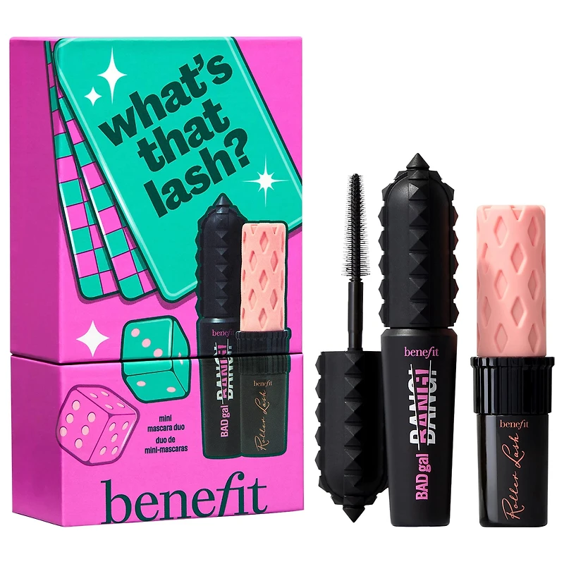 Benefit Cosmetics What's That Lash? mini mascara makeup gift set