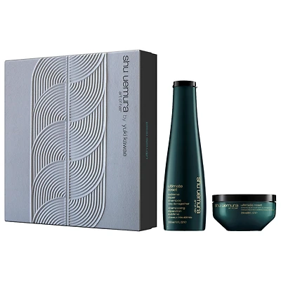 shu uemura Ultimate Reset Shampoo & Mask Holiday Gift Set for Damaged Hair
