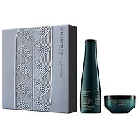 shu uemura Ultimate Reset Shampoo & Mask Holiday Gift Set for Damaged Hair