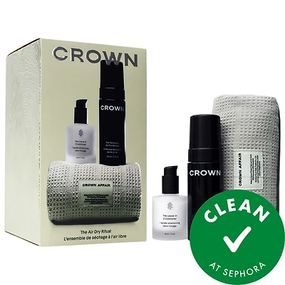 Crown Affair The Air Dry Ritual Hair Gift Set