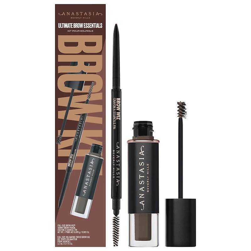 Anastasia Beverly Hills Ultimate Brow Essentials Kit Brown