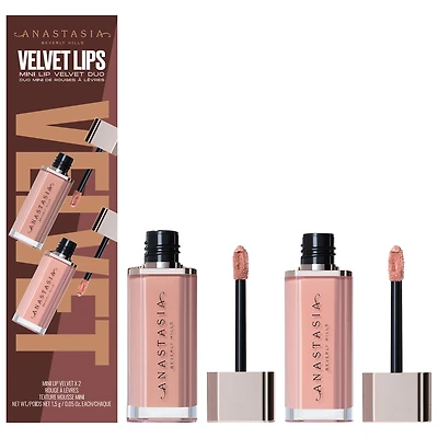 Anastasia Beverly Hills Mini Velvet Lips Lip Velvet Duo 0.05 oz/1.5 g