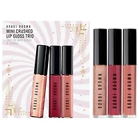 Bobbi Brown Mini Crushed Oil-Infused Lip Gloss Gift Set Trio 3 x 0.135oz/3 x 4ml