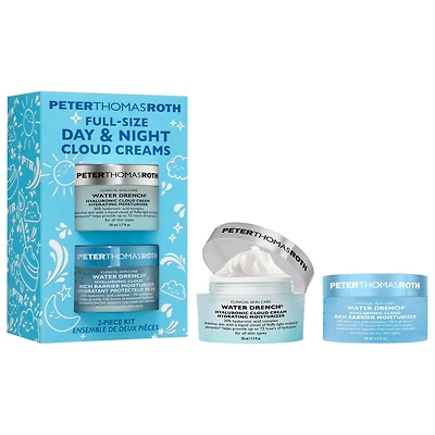 Peter Thomas Roth Full-Size Day & Night Cloud Creams 2-Piece Moisturizer Gift Set