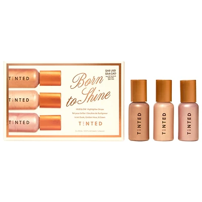 Live Tinted Born to Shine HUEGLOW Liquid Highlighter Drops Set