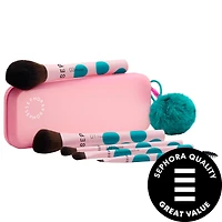 SEPHORA COLLECTION 5-Piece Face and Eye Brush Set
