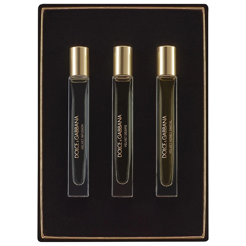 Dolce & Gabbana Velvet Collection Luminous Travel Set