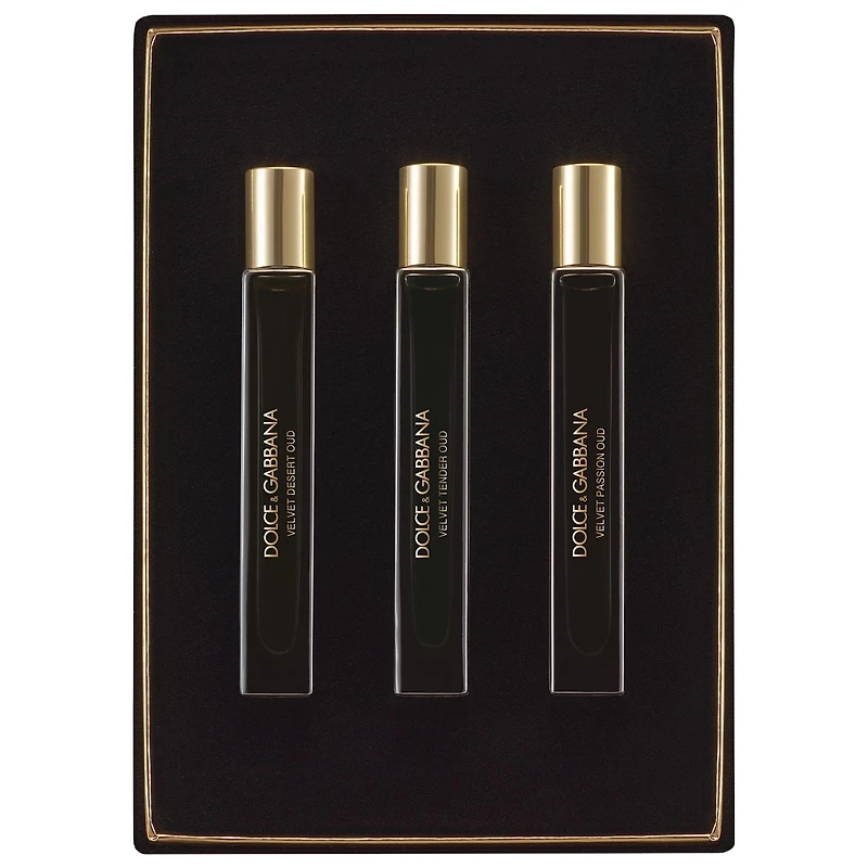 Dolce & Gabbana Velvet Collection Oud Travel Set